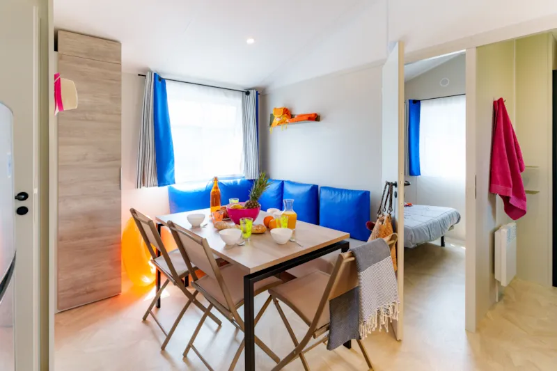 Mobil-Home Club 5 27M² - 2 Chambres + Télévision