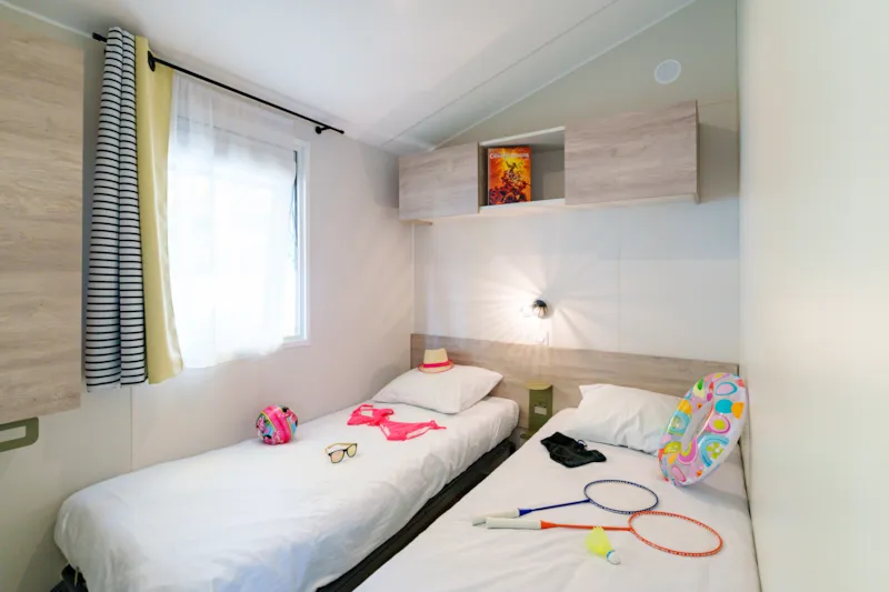 Mobil-Home Quiétude Premium 35M² - 3 Chambres + Télévision, Lave Vaisselle Et Transat/Chiliennes