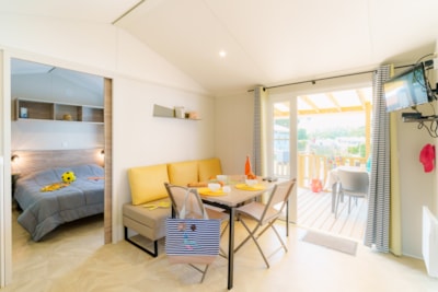 32m² mobile home for people with reduced mobility - 2 bedrooms + television and dishwasher — 6