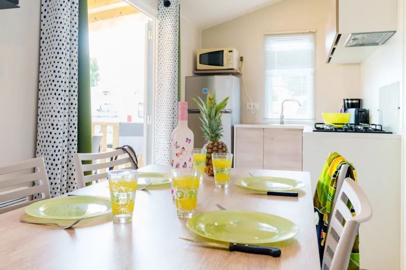 Mobil-Home Escapade Premium 27M² - 2 Chambres + Télévision