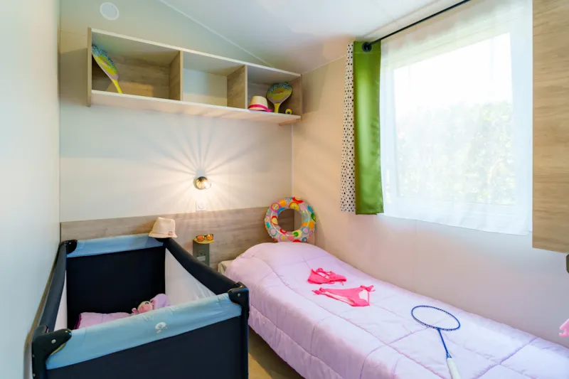 Mobil-Home Escapade Premium 27M² - 2 Chambres + Télévision