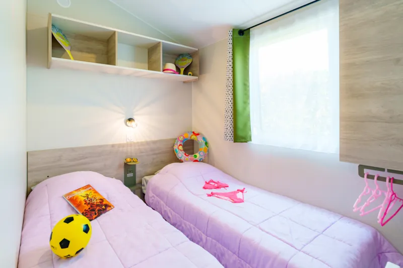 Mobil-Home Escapade Premium 27M² - 2 Chambres + Télévision