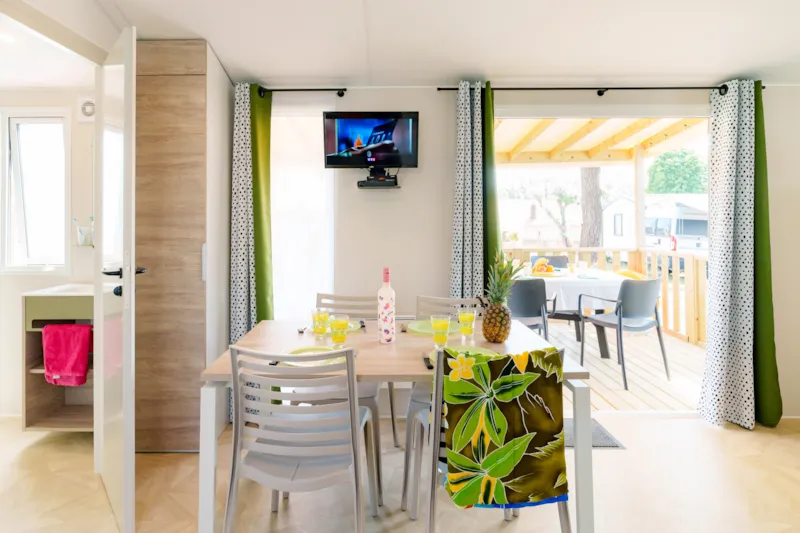 Mobil-Home Escapade Premium 27M² - 2 Chambres + Télévision