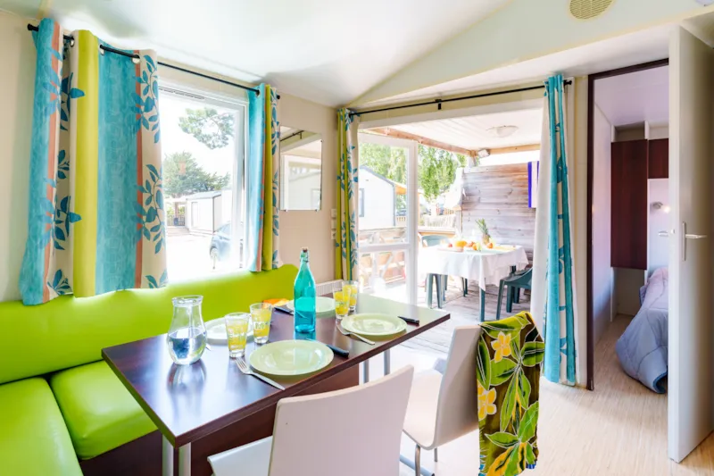 Mobil-Home Escapade 24M² - 2 Chambres + Télévision