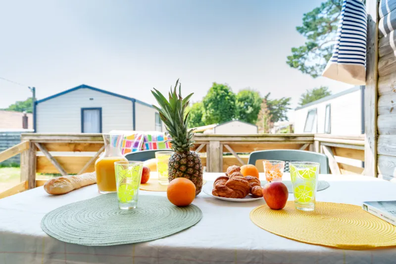 Mobil-Home Escapade 24M² - 2 Chambres + Télévision