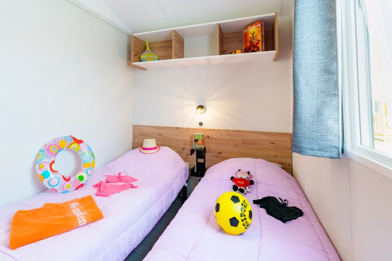 Mobil-Home Escapade Confort 27M²- 2 Chambres + Télévision