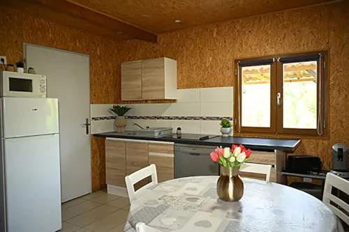 Huuraccommodatie(s) - Chalet 42M² 2 Slaapkamers - Voor Mindervaliden - image n°1 - Camping des Chavannes