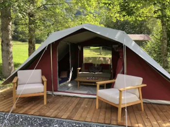 Mietunterkunft - Zelt Bora Bora - Camping Le Pelly
