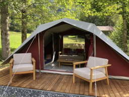 Accommodation - Tent Bora Bora - Camping Le Pelly