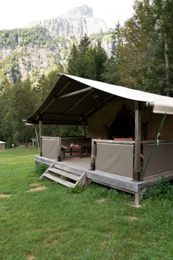 Mietunterkunft - Bungalow Kenya - 2 Zimmer - 34,50M² - Camping Le Pelly