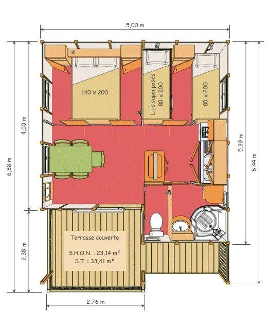 Chalet Standard. Sam/Durée Libre