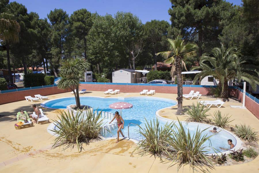 Bathing Homair-Marvilla - Camping Le Bosquet - Canet Plage