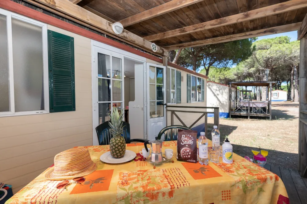Location - Mobil Home Luna - Linge De Lit Et De Toilette Inclus - Camping Village Pineta sul Mare