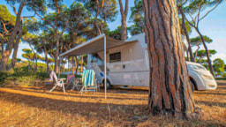 Stellplatz - Stellplatz Premium - Camping Village Roma Capitol