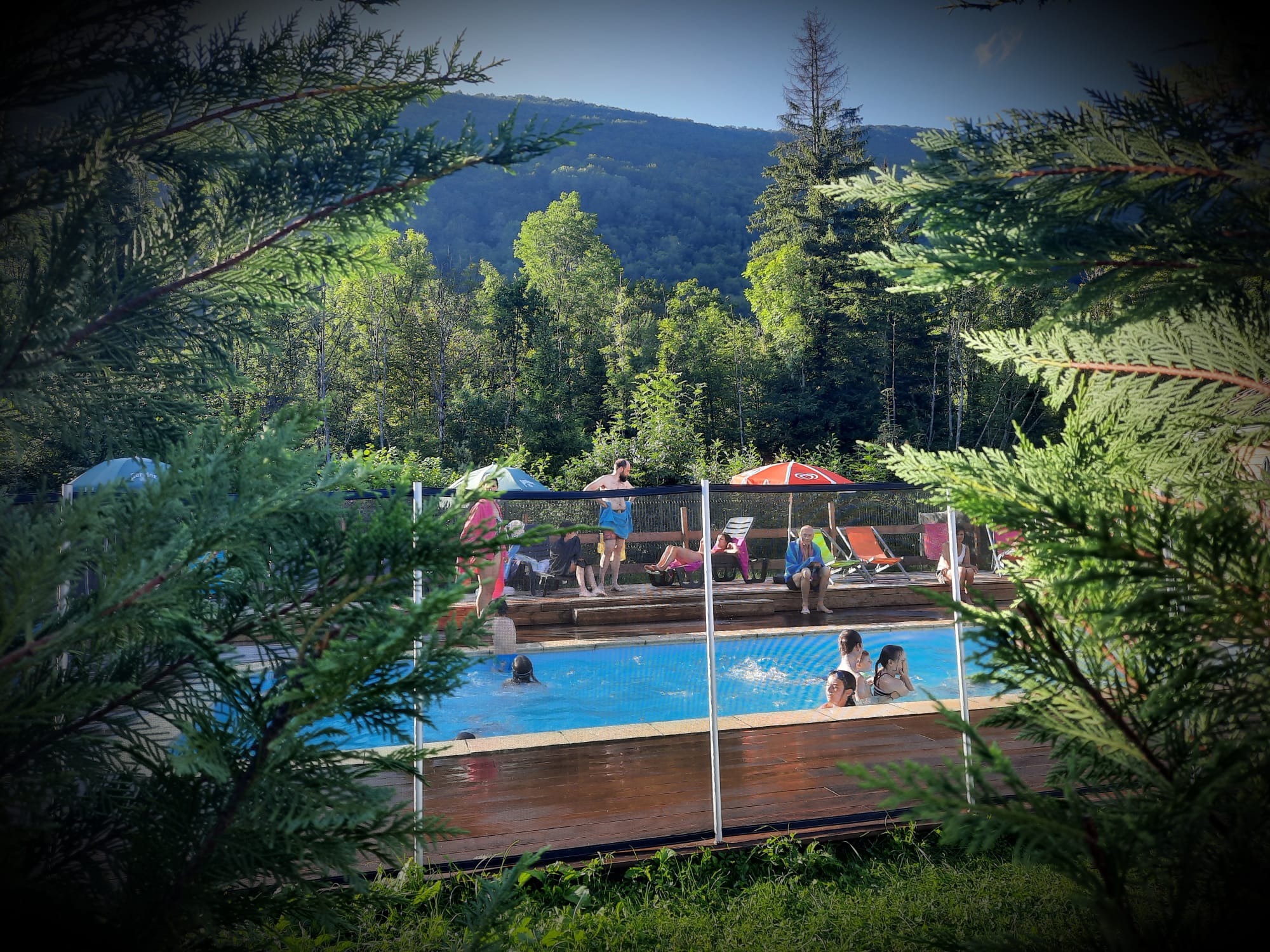 Bathing Camping Le Valserine - Chezery Forens