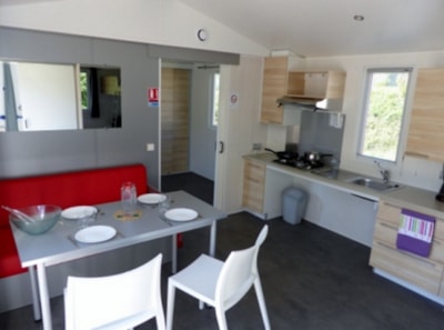 Mobile-home Life - 2 bedrooms - adapted to the people with reduced mobility