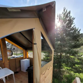 Mietunterkunft - Zelt Prêt À Camper "Le Colombier" - Domaine de l'Ours