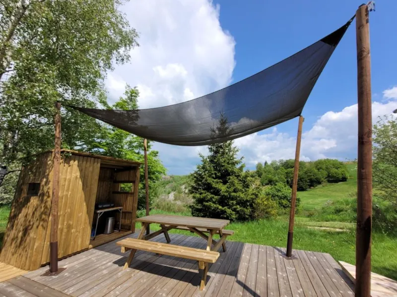 Tente Prêt À Camper Insolite "Le Camp De Base"