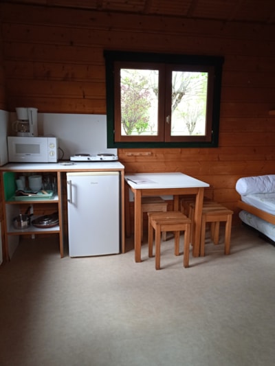 Chalet - 20m² - 1 bedroom (without toilet blocks)