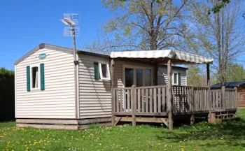 Location - Mobil-Home 1 - 30 M² - 2 Chambres - Camping L'Echappée Verte