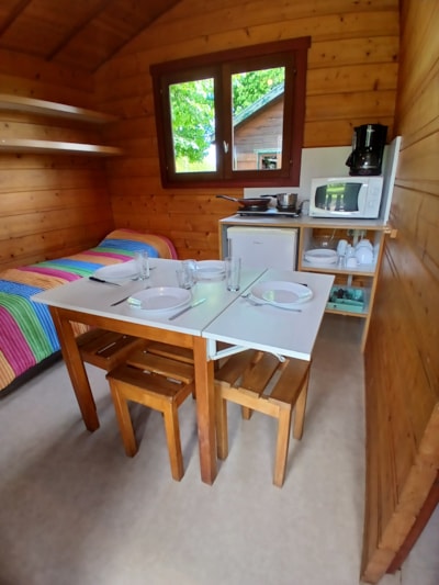 Chalet - 20m² - 1 bedroom (without toilet blocks)