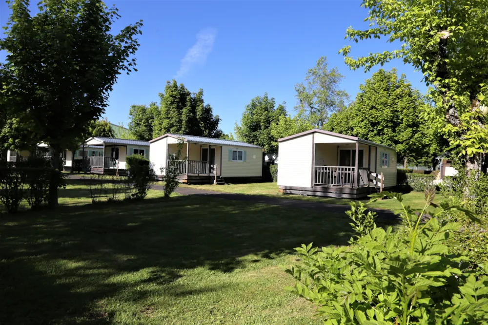 Location - Mobil-Home - 28M² - 2 Chambres - Camping L'Echappée Verte