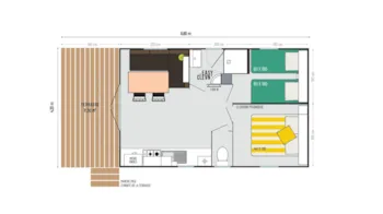 Location - Loggia Bay - Camping Phare Ouest