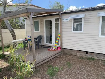Mietunterkunft - Mobilheim - Camping Mas de la Lagune