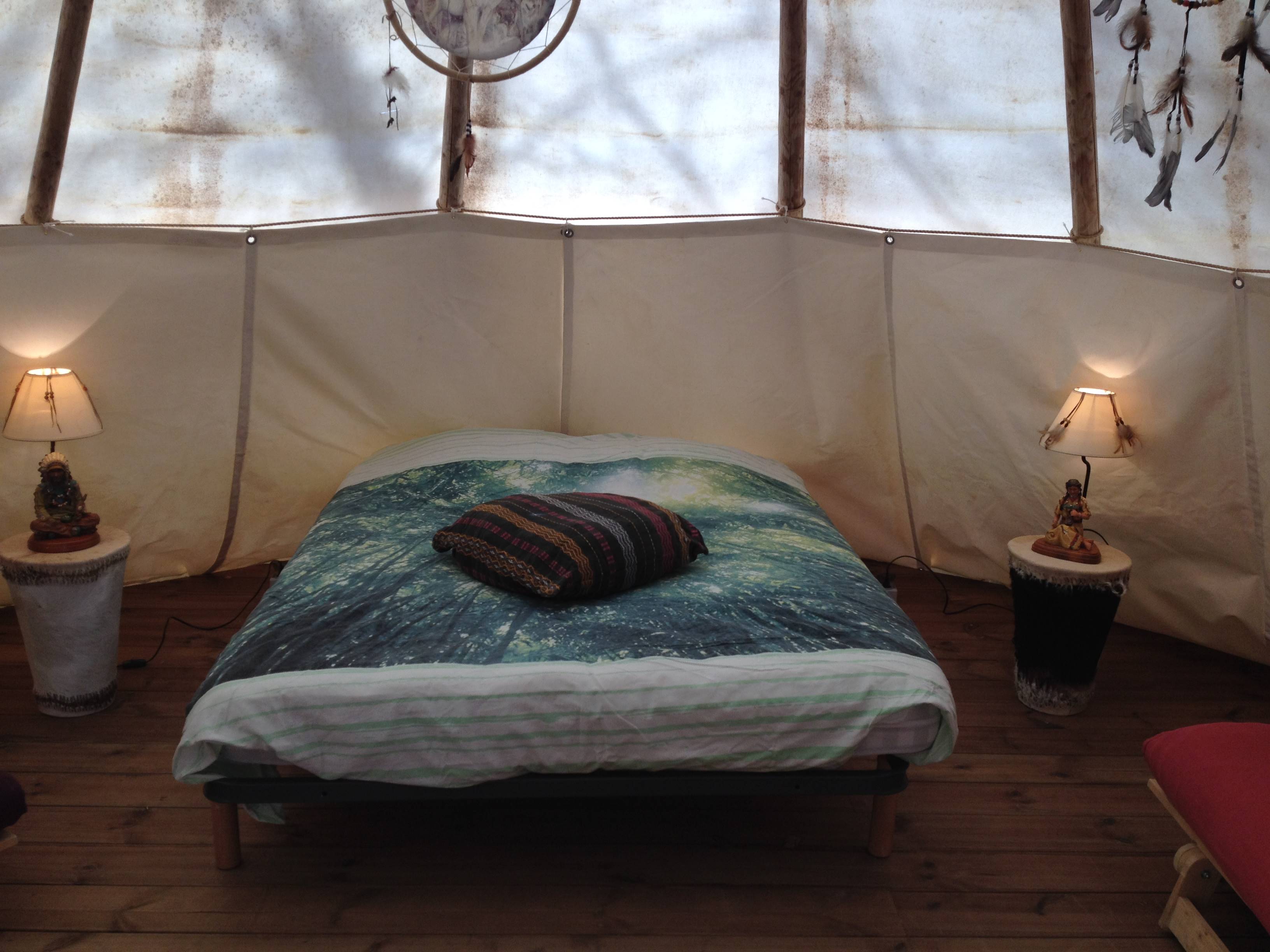 Accommodation - Tipi - Sans Sanitaires - - Camping Des Randonneurs