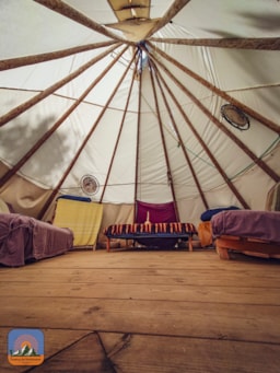 Accommodation - Teepee - Without Toilets - Camping Des Randonneurs