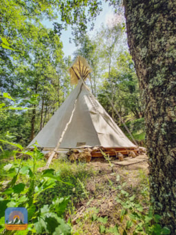 Accommodation - Tipi - Without Toilet Blocks - Camping Des Randonneurs