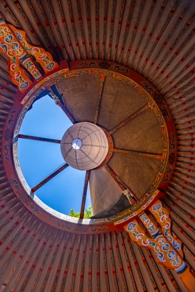 Yurt - without sanitary facilities - rate for 2 people (add rate for extra pers.) — 7