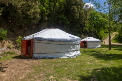 Yurt XL - without sanitary facilities for 4 people (add price for extra pers.) — 2