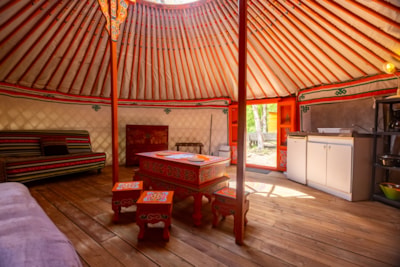 Yurt XL - without sanitary facilities for 4 people (add price for extra pers.) — 6