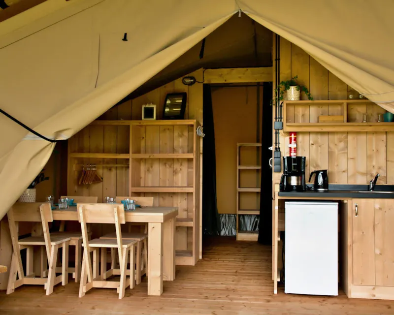 Safari Lodge Luxe Avec Sanitaires