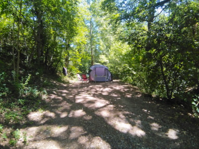 Package pitch 1 tent  (7x3m max.)  (price based on 2 persons) With electricity. No vehicle on pitch — 2