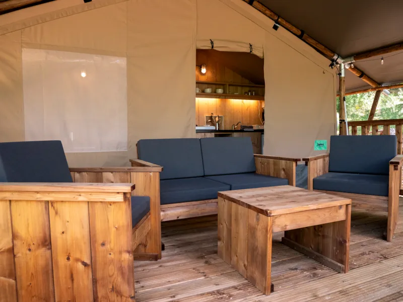 Safari Lodge Luxe Avec Sanitaires