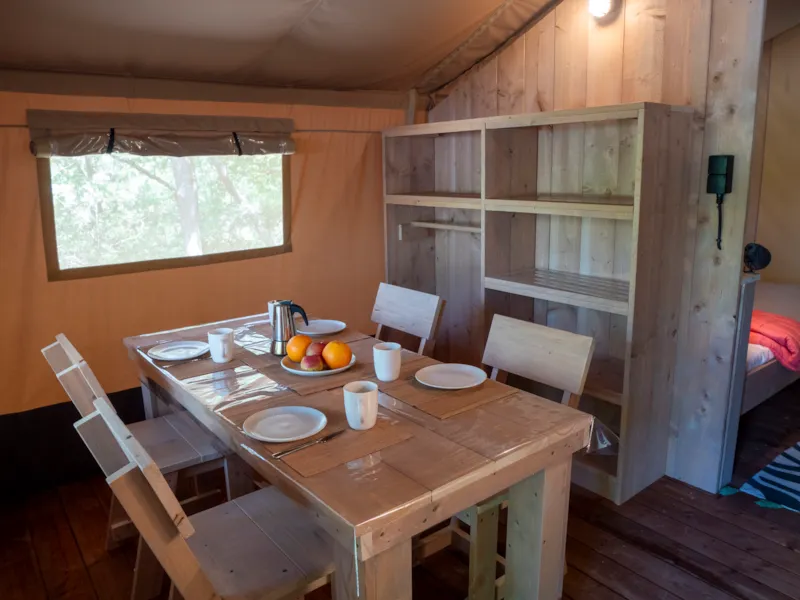 Safari Lodge Luxe Avec Sanitaires