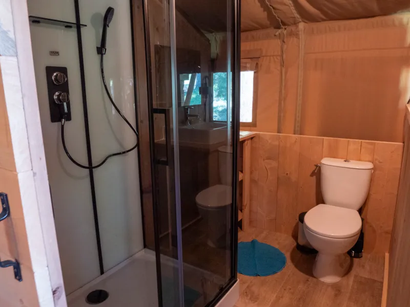 Safari Lodge Luxe Avec Sanitaires