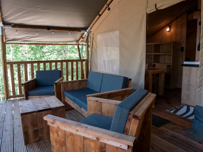 Safari Lodge Luxe Avec Sanitaires