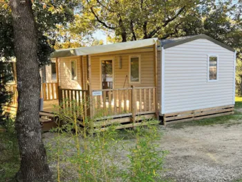 Mietunterkunft - Mobil-Home Thym - 32M² - 3 Schlafzimmer - Camping La Montagne
