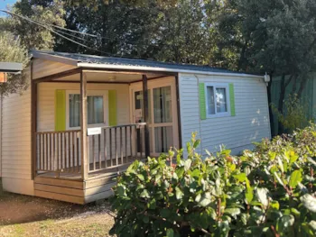 Mietunterkunft - Mobilheim Sun Roller - 26M² - 2 Schlafzimmer - Camping La Montagne