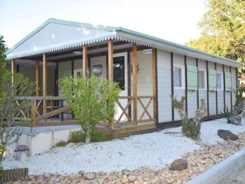 Mietunterkunft - Chalet Louisiane - 65M² - 2 Schlafzimmer - Camping La Montagne