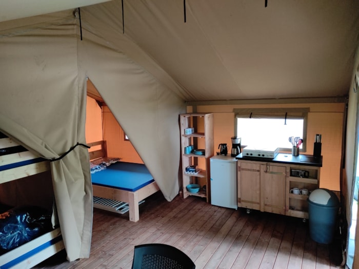 Tente Safari De Luxe Pour 6 Personnes