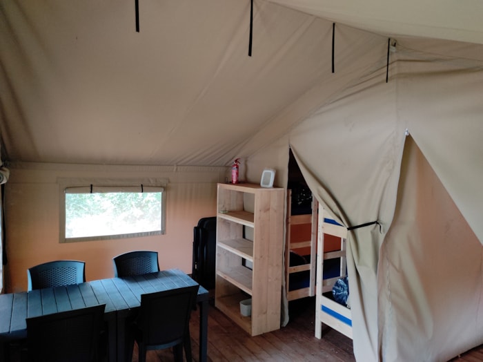 Tente Safari De Luxe Pour 6 Personnes