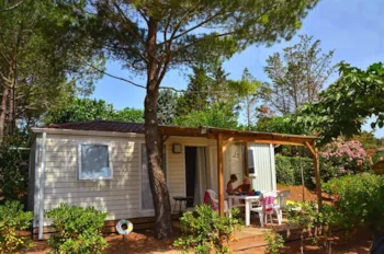 Mietunterkunft - Mobilheim Premium 2 - 31M² - Camping Domaine Sainte Veziane