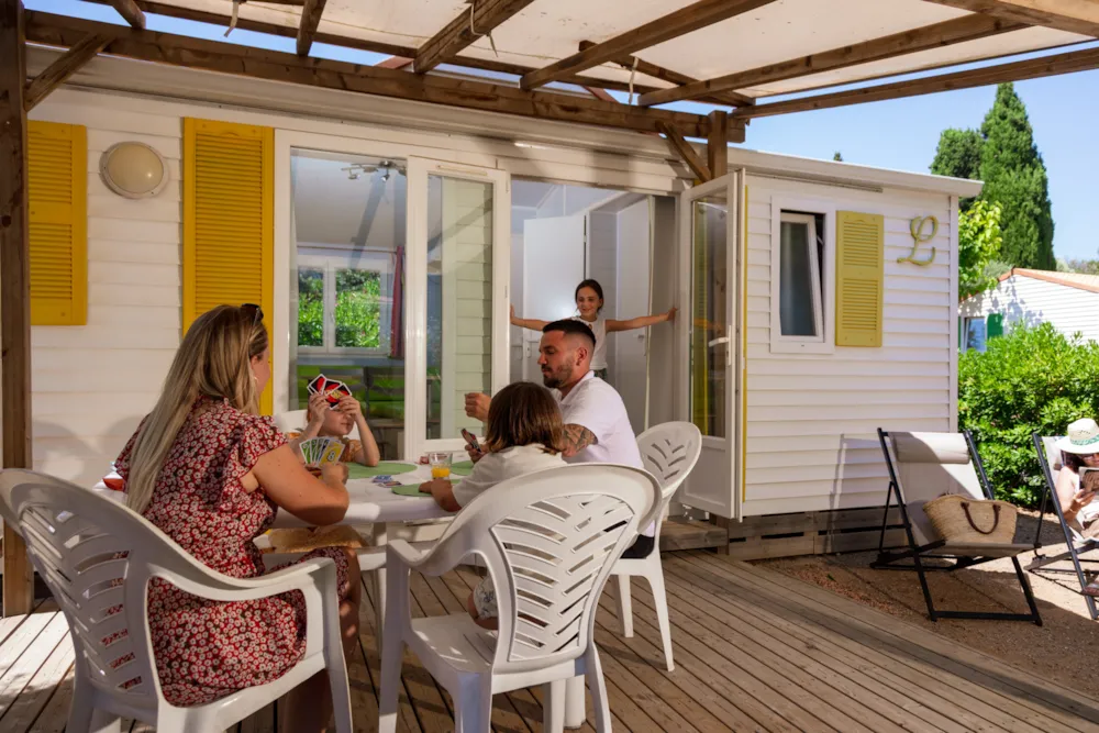 Location - M-Home Confort 2 Chambres - 29M² - Camping Domaine Sainte Veziane