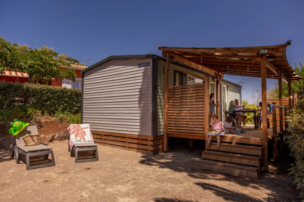 Location - M-Home Premium Plus 3 Ch - 33M² - Camping Domaine Sainte Veziane