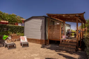 Mietunterkunft - M-Home Premium Plus 3 Schlafzimmer - 33M² - Camping Domaine Sainte Veziane