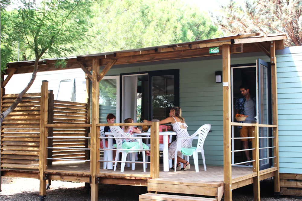 Location - M-Home Premium Plus 2 Ch - 31M² - Camping Domaine Sainte Veziane